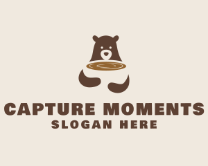 Coffee - Grizzly Bear Cafe logo design