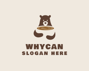 Coffee - Grizzly Bear Cafe logo design