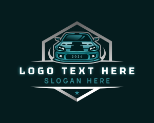 Headlight - Auto Car Garage logo design
