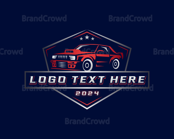 Automotive Vehicle Garage Logo