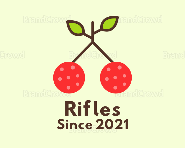 Sweet Cherry Fruit Logo