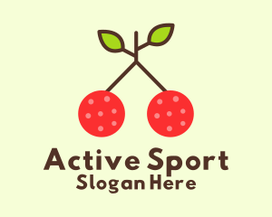 Sweet Cherry Fruit  Logo