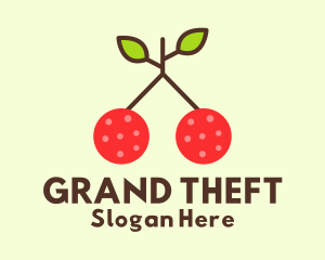 Sweet Cherry Fruit  Logo