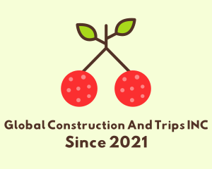 Harvest - Sweet Cherry Fruit logo design