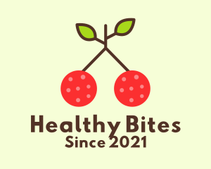 Sweet Cherry Fruit  logo design