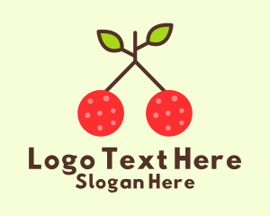 Sweet Cherry Fruit  Logo