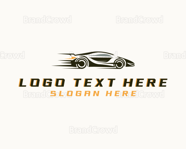 Automobile Car Racing Logo