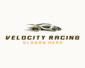 Automobile Car Racing logo design