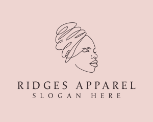 Beauty Lady Headwrap logo design