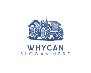 Agricultural Farming Tractor Logo