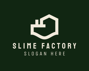 Industrial Factory Building logo design