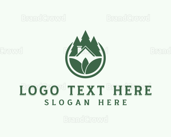 Greenhouse Gardening  Landscaping Logo