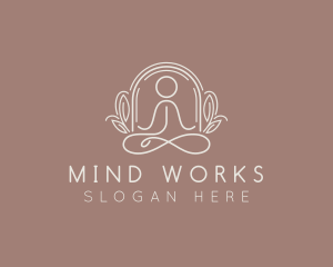 Yoga Wellness Spa logo design