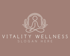 Yoga Wellness Spa logo design