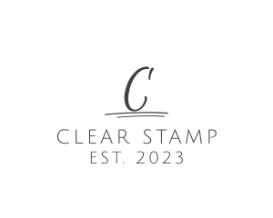 Simple Retail Signature logo design