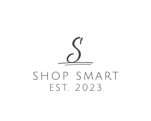 Retail - Simple Retail Signature logo design