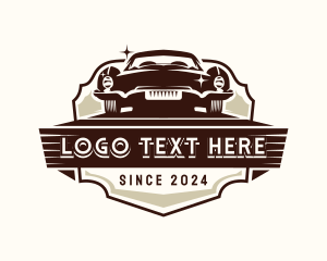 Vintage Car Detailing Logo