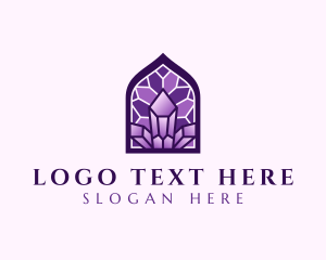 Diamond Gemstone Mosaic Logo