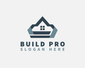Roof Home Property logo design