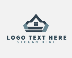 Roofing - Roof Home Property logo design