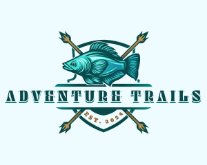 Fish Seafood Fisherman logo design