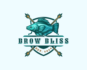 Fish Seafood Fisherman logo design