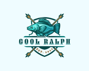 Fish Seafood Fisherman logo design