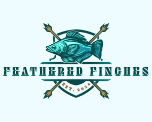 Fish Seafood Fisherman logo design