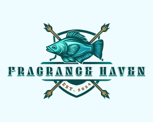 Fish Seafood Fisherman logo design