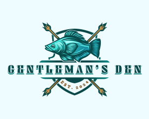 Fish Seafood Fisherman logo design