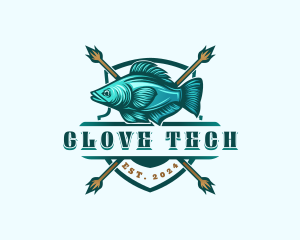 Fish Seafood Fisherman logo design