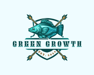 Fish Seafood Fisherman logo design