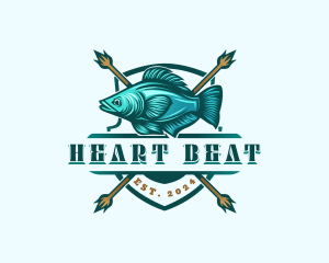 Fish Seafood Fisherman logo design