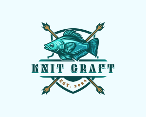 Fish Seafood Fisherman logo design