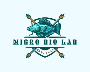 Fish Seafood Fisherman logo design