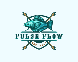 Fish Seafood Fisherman logo design