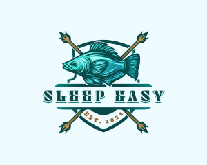 Fish Seafood Fisherman logo design