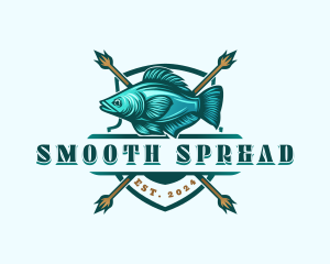 Fish Seafood Fisherman logo design