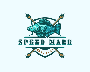 Fish Seafood Fisherman logo design