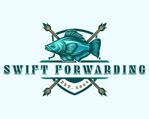 Fish Seafood Fisherman logo design