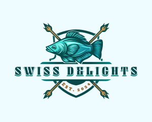 Fish Seafood Fisherman logo design