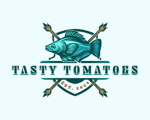 Fish Seafood Fisherman logo design