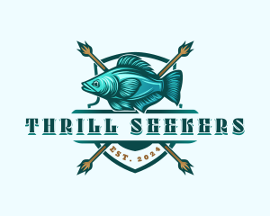 Fish Seafood Fisherman logo design