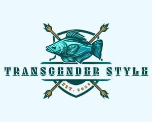 Fish Seafood Fisherman logo design