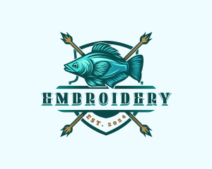 Fish Seafood Fisherman logo design