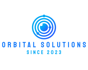 Orbital - Tech Business Circle Company logo design