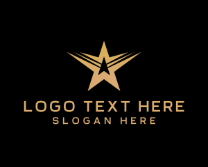 Swoosh - Professional Star Wings Agency logo design