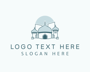 Istanbul - Islamic Mosque Landmark logo design