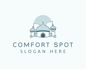 Islamic Mosque Landmark logo design