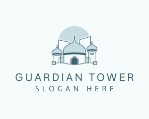 Islamic Mosque Landmark logo design